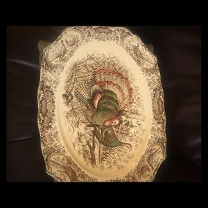 Johnson Brothers Wild Turkey Platter